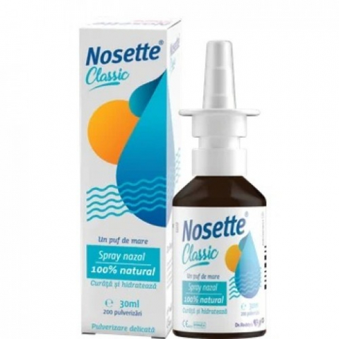 Suplimente alimentare - Nosette Classic spray nazal, 30ml Zephyr Labs