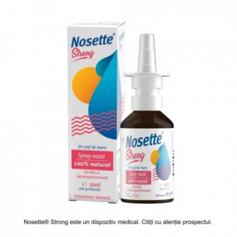 Suplimente alimentare - Nosette Strong spray nazal, 30ml Zephyr Labs