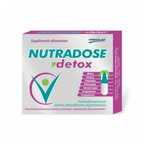 Suplimente alimentare - Nutradose Detox x 7 fiole Zephyr Labs