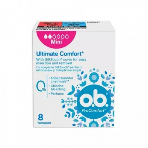 Produse pentru ingrijire si frumusete - OB tampoane ProComfort mini, 8 bucati Zephyr Labs