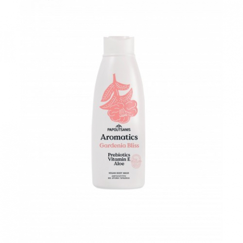 Produse pentru ingrijire si frumusete - Papoutsanis Aromatics Gardenia Bliss, gel dus 100% vegan, 650ml Zephyr Labs