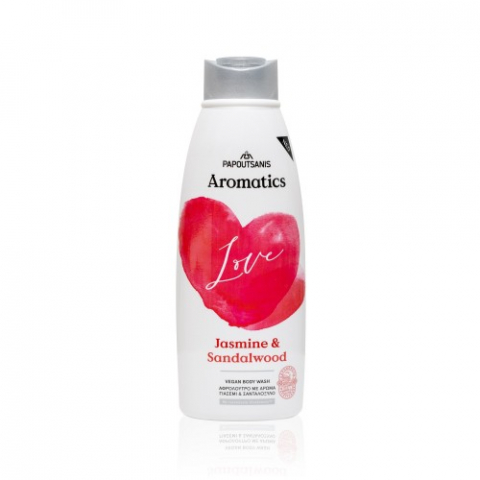 Produse pentru ingrijire si frumusete - Papoutsanis Aromatics gel dus Love 100% vegan, 600ml Zephyr Labs