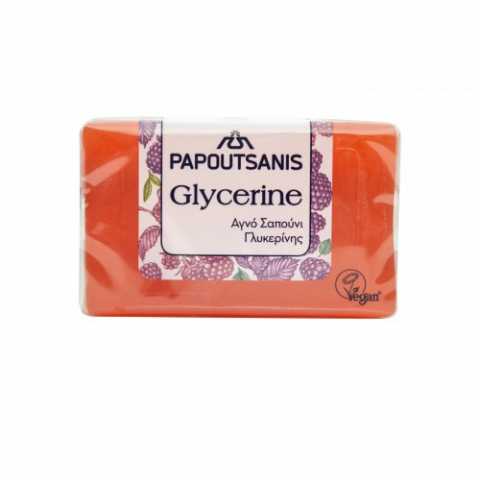 Produse pentru ingrijire si frumusete - Papoutsanis sapun glicerina rosu, 125g Zephyr Labs