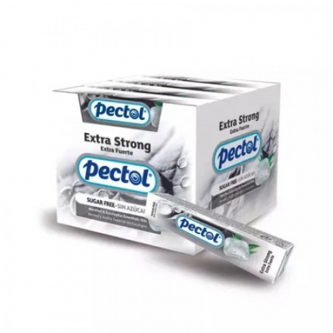 Suplimente alimentare - Pectol drops extra strong cu ulei esential de eucalipt, mentol fara zahar, 31g Zephyr Labs