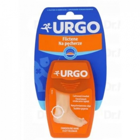 Produse tehnico-medicale - Plasturi Urgo pentru flictene calcai dimensiuni mari, 5 bucati Zephyr Labs
