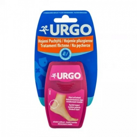 Produse tehnico-medicale - Plasturi Urgo pentru tratament flictene calcai Ultra Discret dimensiuni medii, 5 bucati Zephyr Labs