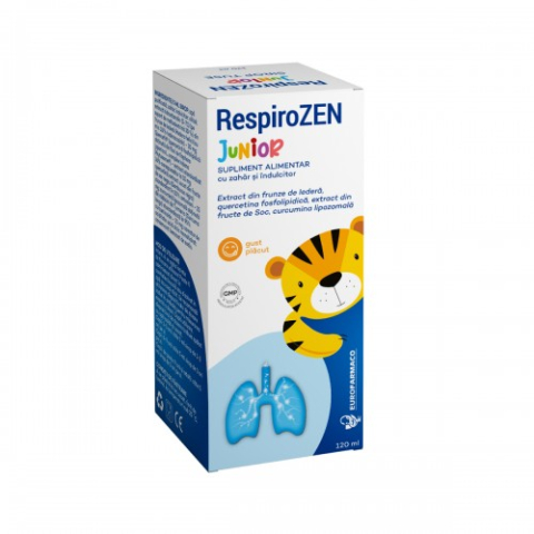 Alimentatie sanatoasa - Respirozen junior sirop x 120ml Zephyr Labs