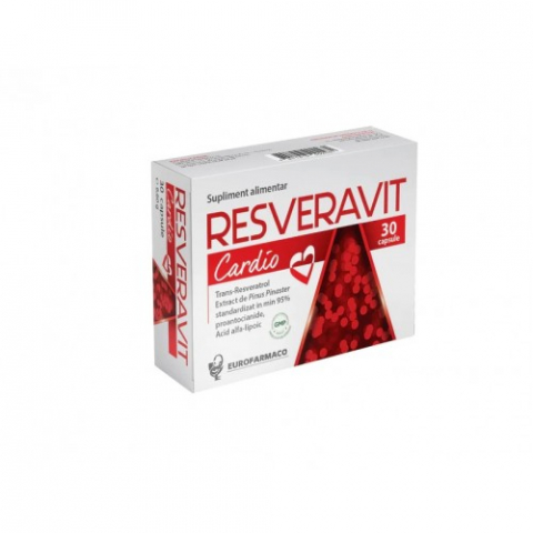 Suplimente alimentare - Resveravit cardio x30 capsule Zephyr Labs