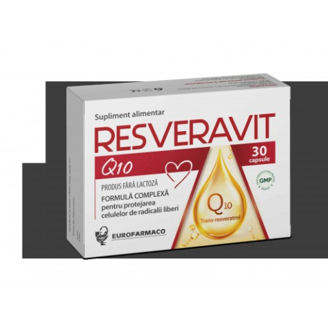 Suplimente alimentare - Resveravit Q10 x 30 caps. Zephyr Labs