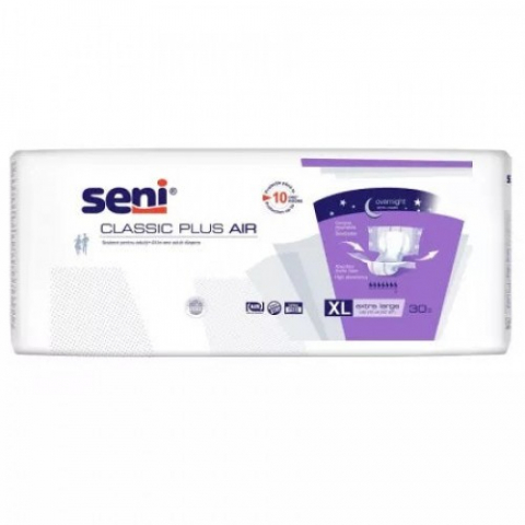 Produse pentru ingrijire si frumusete - Seni Classic Plus scutece adulti Extra Large, 30 buc. Zephyr Labs
