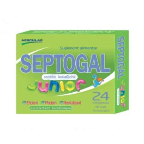Suplimente alimentare - Septogal junior x 24 compr. Zephyr Labs