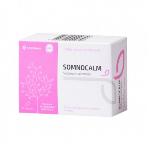 Suplimente alimentare - Somnocalm 300mg x 30 caps. Zephyr Labs