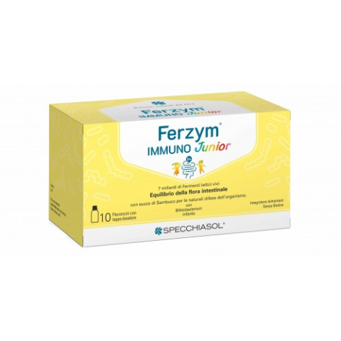 Probiotice - Specc. Ferzym immuno junior 10 fl.x 8ml Zephyr Labs