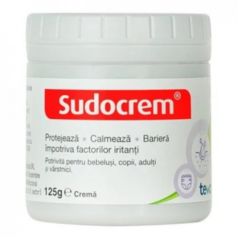 Mama si copil - Sudocrem crema antiseptica, 125g Zephyr Labs