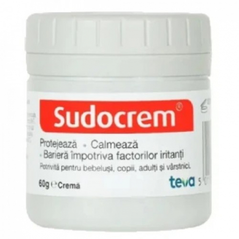 Mama si copil - Sudocrem crema antiseptica, 60g Zephyr Labs