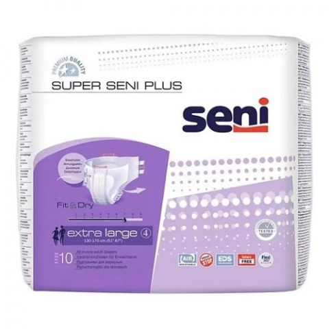 Produse pentru ingrijire si frumusete - Super Seni Plus Extra Large, 10 bucati Zephyr Labs