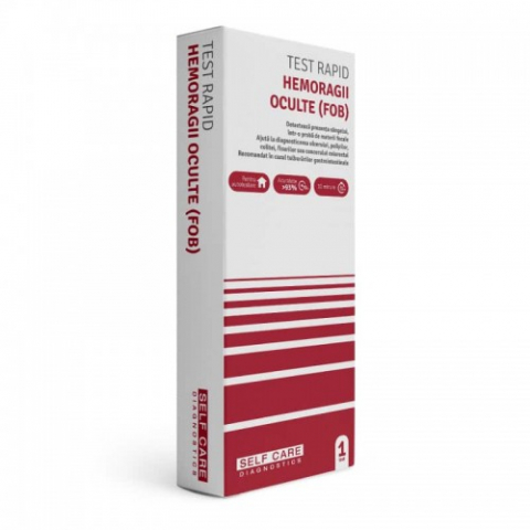 Produse tehnico-medicale - Test rapid hemoragii oculte (FOB) Self Care, 1 buc. Zephyr Labs