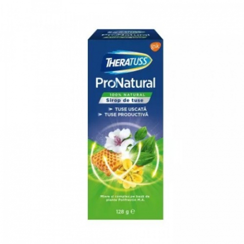 Suplimente alimentare - Theratuss pronatural sirop, 128g Zephyr Labs