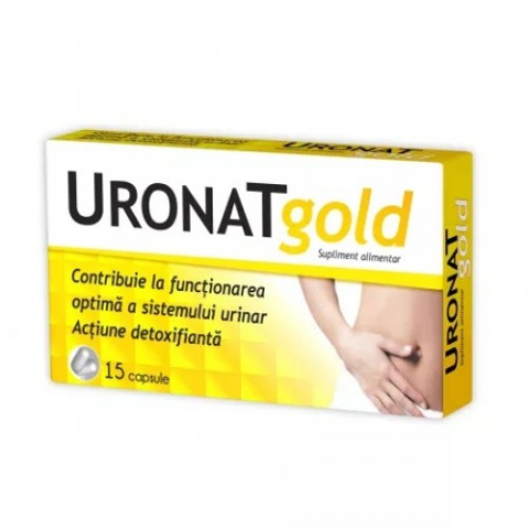 Afectiuni urogenitale - Uronat gold, 15 capsule Zephyr Labs