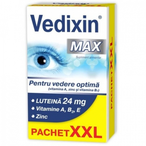 Afectiuni oftalmologice - Vedixin Max, 90 comprimate filmate Zephyr Labs