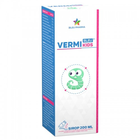 Mama si copil - VermiBleu kids sirop x 200ml Zephyr Labs