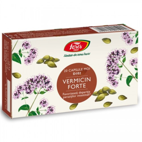 Suplimente alimentare copii - Vermicin forte x 20 capsule moi Zephyr Labs