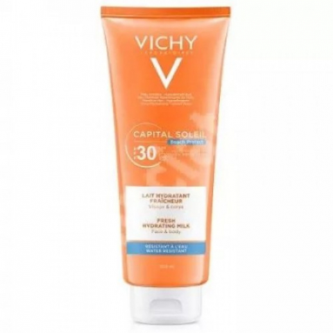 Produse pentru ingrijire si frumusete - Vichy Capital Soleil lapte hidratant fata si corp SPF30 300ml Zephyr Labs