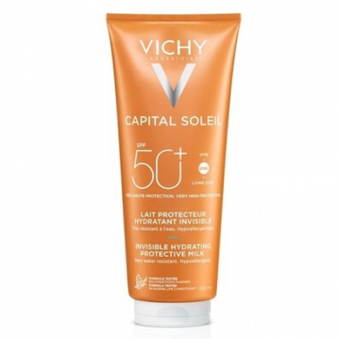 Produse pentru ingrijire si frumusete - Vichy Capital Soleil lapte hidratant pentru fata si corp SPF50+, 300ml 22694 Zephyr Labs