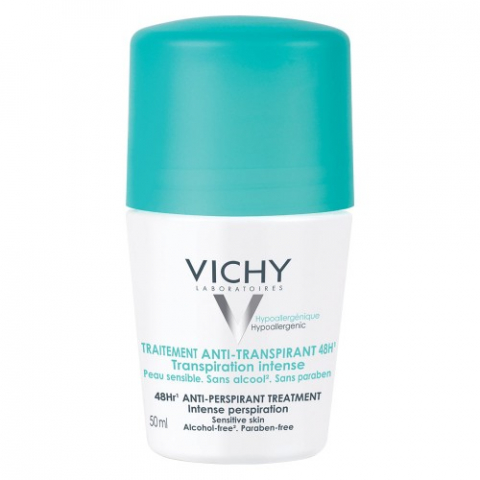 Produse pentru ingrijire si frumusete - Vichy Deo roll-on antiperspirant eficacitate 48h cu parfum 50ml Zephyr Labs