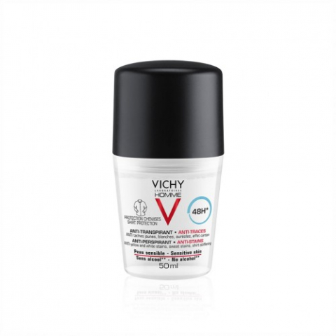 Produse pentru ingrijire si frumusete - Vichy homme deo roll-on anti-urme eficacitate 48h 50ml Zephyr Labs