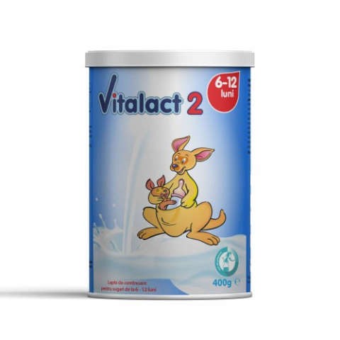 Mama si copil - Vitalact 2 lapte praf 6-12l x 400g Zephyr Labs