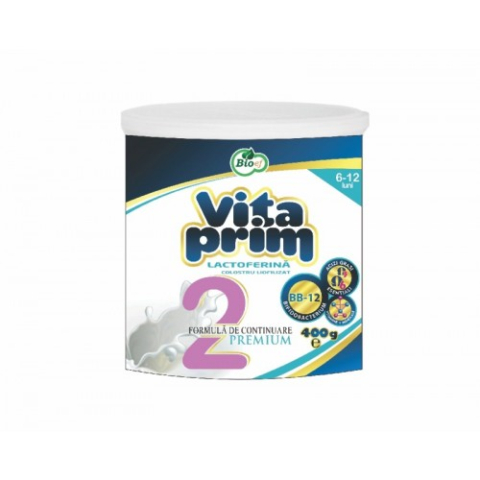 Hrana pentru bebelusi - Vitaprim 2 lapte praf 6-12l 400g Zephyr Labs