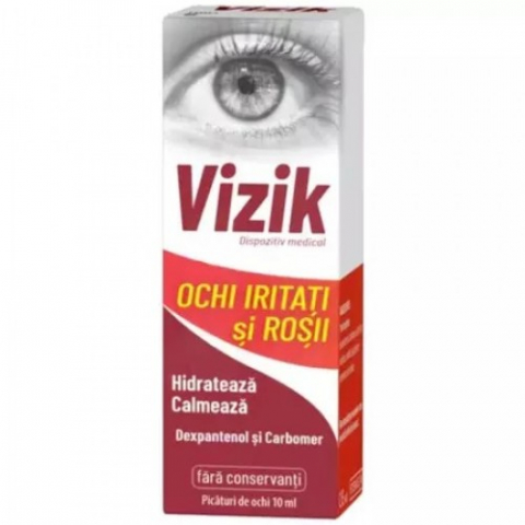 Suplimente alimentare - Vizik picaturi pentru ochi iritati si rosii, 10ml Zephyr Labs