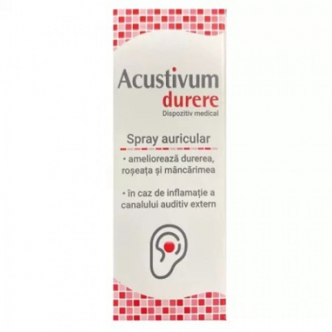 Suplimente alimentare - Zdrovit Acustivum durere spray auricular, 20ml Zephyr Labs