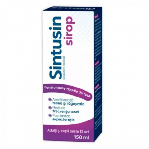 Suplimente alimentare - Zdrovit Sintusin sirop, 150ml Zephyr Labs