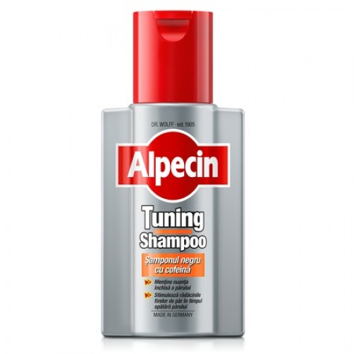 Alpecin sampon cu cofeina pentru parul inchis la culoare Tuning,200ml Zephyr Labs