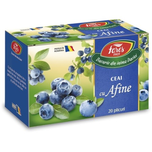 Ceai afine x 20 plicuri Fares Zephyr Labs