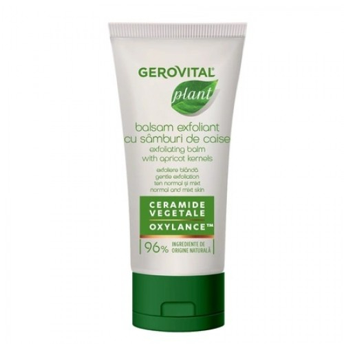 Gerovital Plant balsam exfoliant cu samburi de caise, 100ml 1380 Zephyr Labs
