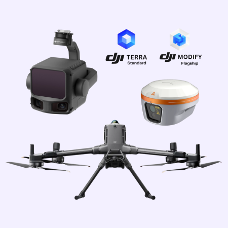 BUNDLES - Pachet Cartografiere LiDAR DJI Matrice 400 cu Zenmuse L3