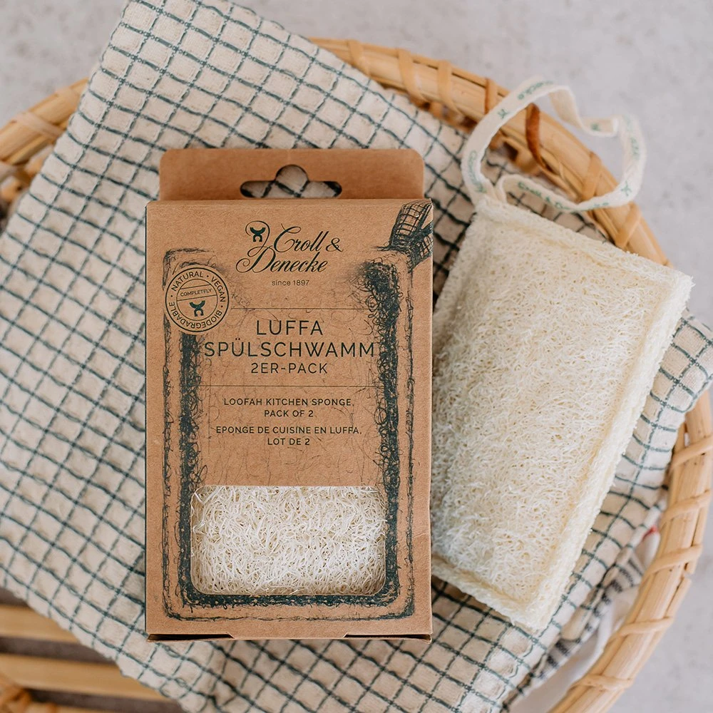 Burete din lufa pentru vase (2 buc.) [2]