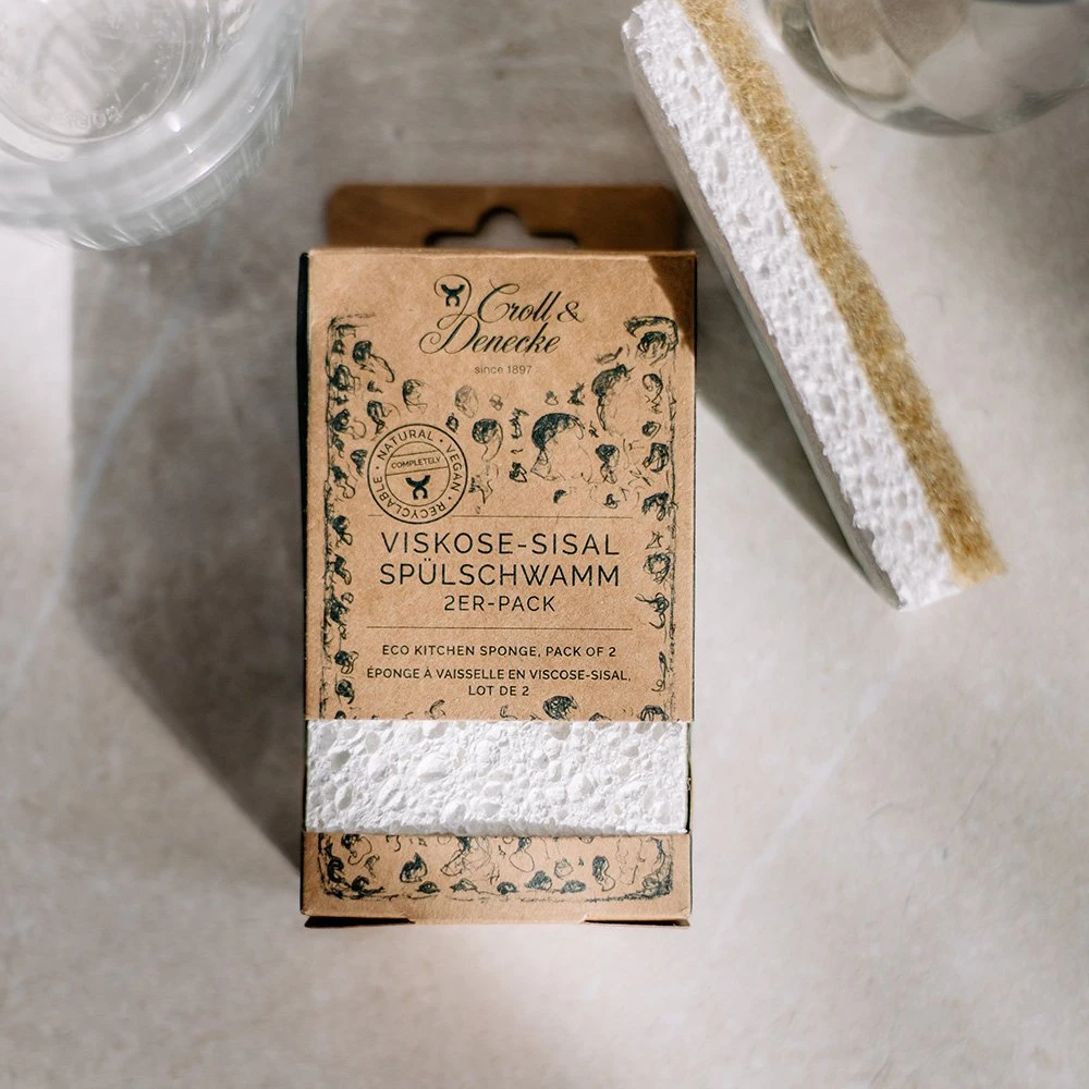 Burete din viscoză și sisal pentru vase (2 buc.) [2]