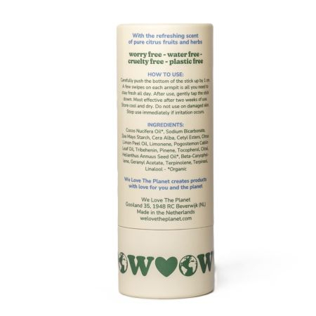 Deodorant stick Fresh Citrus, 40 g, We Love The Planet [4]