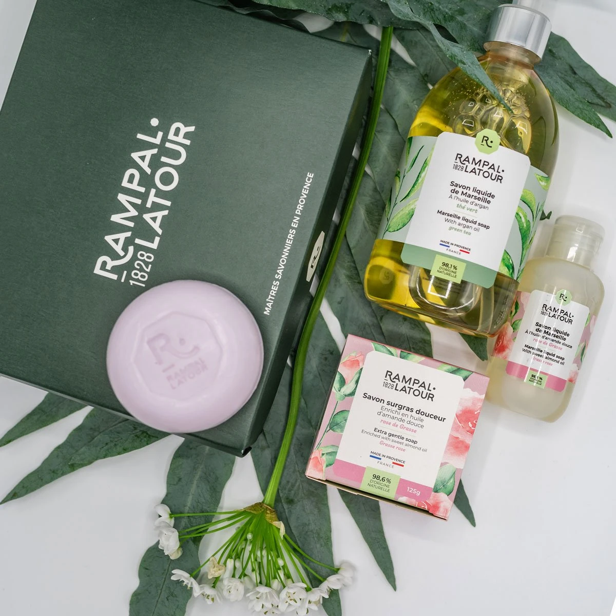 TRIO din Provence GREEN TEA & ROSE [2]