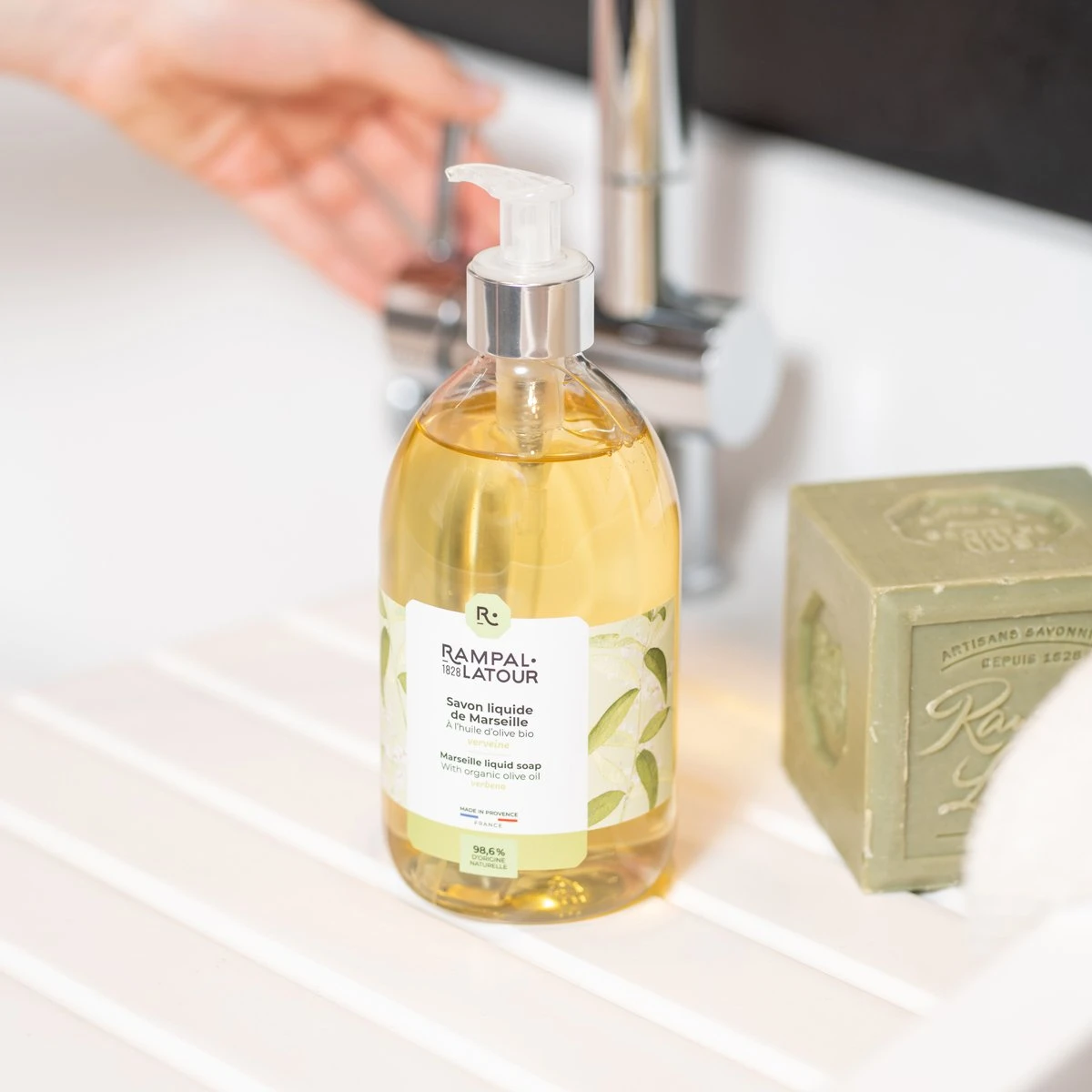 Săpun lichid de Marsilia VERBINĂ MĂSLINE | REZERVĂ REFILL [2]