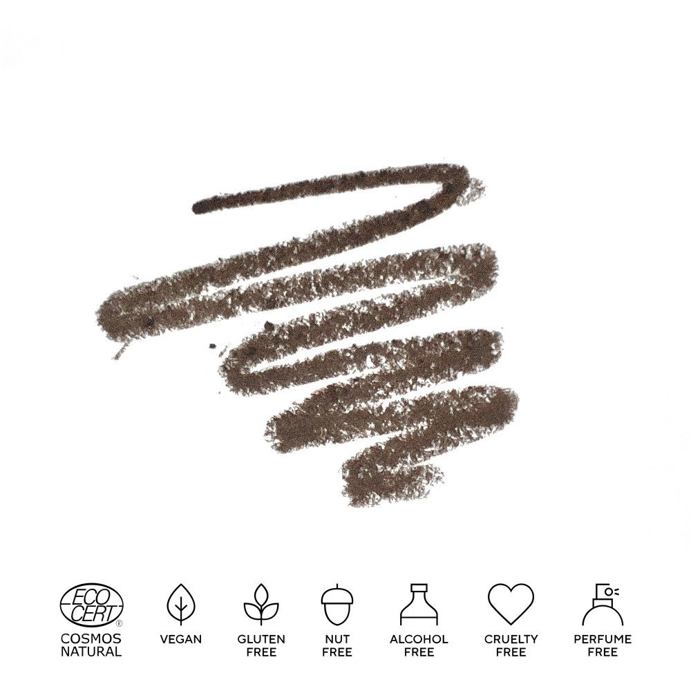 THE BROW PENCIL Creion de sprâncene 1 DARK BROWN [4]
