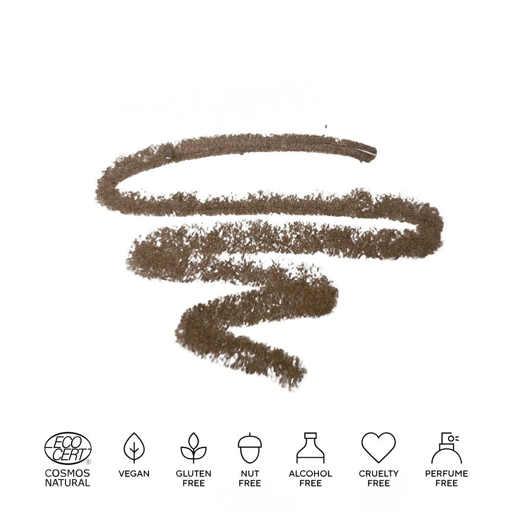 THE BROW PENCIL Creion de sprâncene 2 MEDIUM BROWN [4]