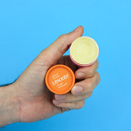 Ten - Balsam de buze la cutiuță ORANGE VANILLA