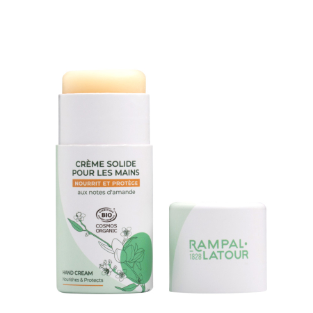 Mâini și unghii - Cremă de mâini organică solidă cu migdale