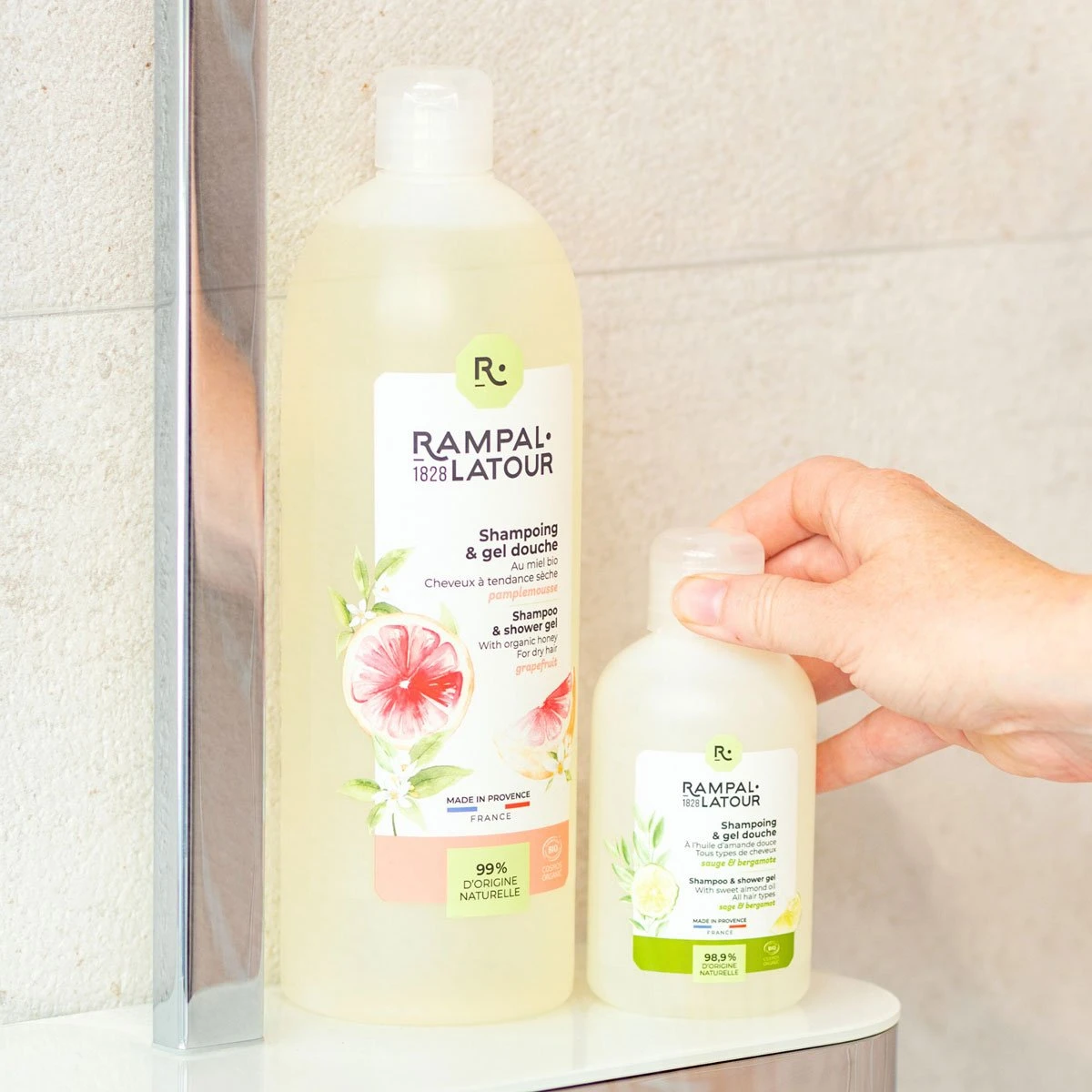 Gel de duş și şampon miere grapefruit | refill [2]