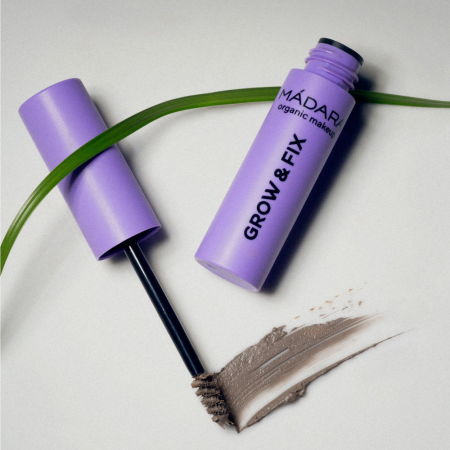 GROW & FIX Gel pentru sprâncene 4 ASH BROWN 4g [1]